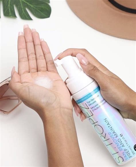 removing self tanner from hands